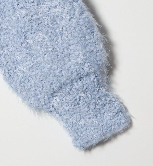 EMMEL REFINES「＜EMMEL REFINES＞EM ポコスラブ フラッフィー カーディガン」|カーディガン|