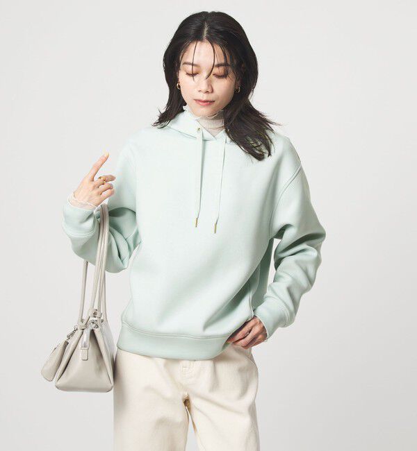 UNITED ARROWS green label relaxing「ダンボール フーディー プルオーバー」|パーカー|LT.BLUE