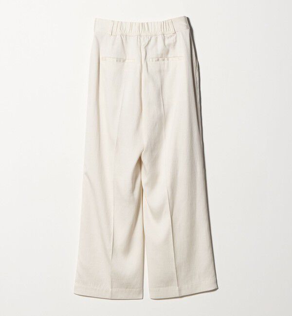 UNITED ARROWS green label relaxing「フィブリル ワイド パンツ」|スラックス|