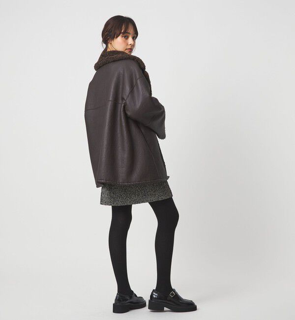 EMMEL REFINES「＜EMMEL REFINES＞EM リバーシブル フェイクムートン コート」|その他|