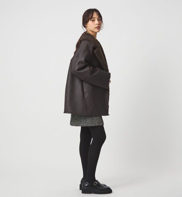 EMMEL REFINES「＜EMMEL REFINES＞EM リバーシブル フェイクムートン コート」|その他|