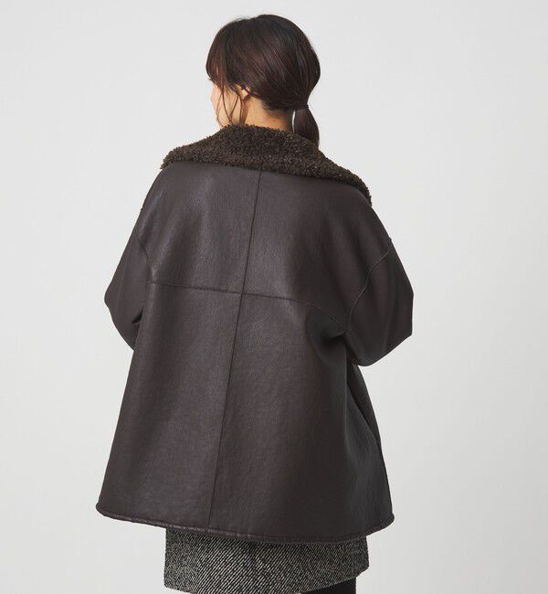 EMMEL REFINES「＜EMMEL REFINES＞EM リバーシブル フェイクムートン コート」|その他|