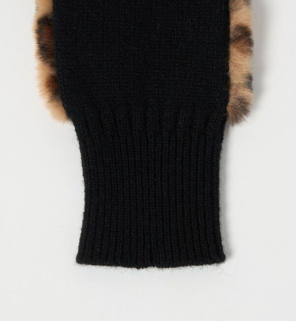 UNITED ARROWS green label relaxing「＜VINCENT PRADIER＞ファーライク グローブ」|手袋|