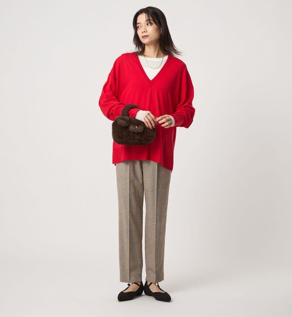 UNITED ARROWS green label relaxing「チュール ドッキング シアー プルオーバー」|Tシャツ・カットソー|