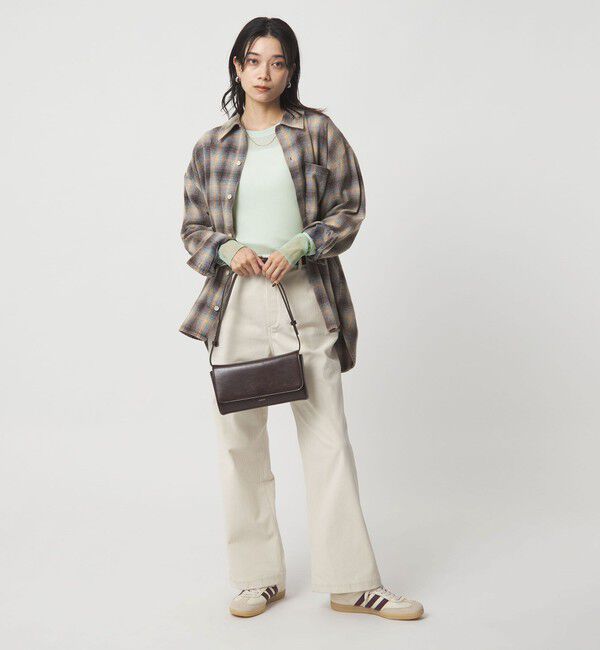 UNITED ARROWS green label relaxing「チュール ドッキング シアー プルオーバー」|Tシャツ・カットソー|