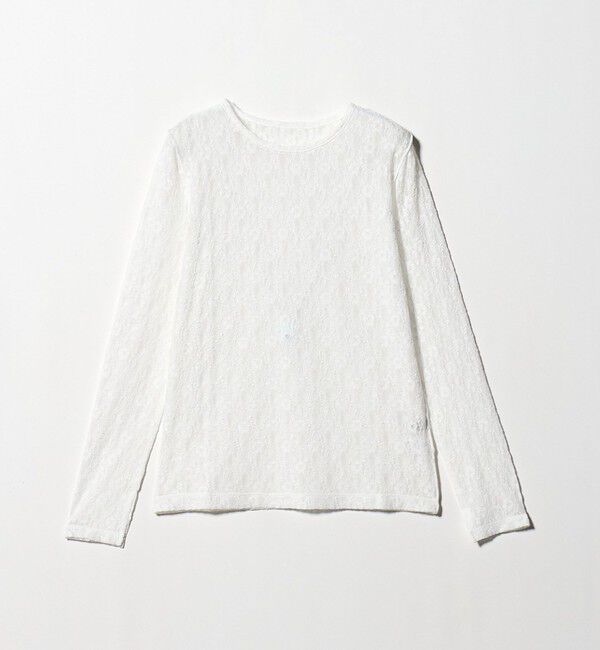 UNITED ARROWS green label relaxing「シアー レース プルオーバー カットソー」|Tシャツ・カットソー|