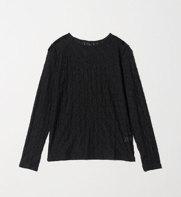 UNITED ARROWS green label relaxing「シアー レース プルオーバー カットソー」|Tシャツ・カットソー|