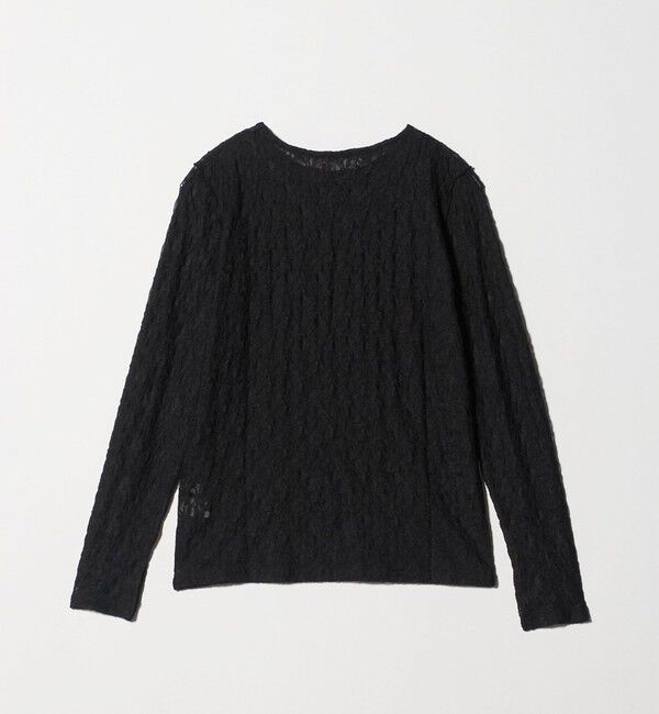 UNITED ARROWS green label relaxing「シアー レース プルオーバー カットソー」|Tシャツ・カットソー|