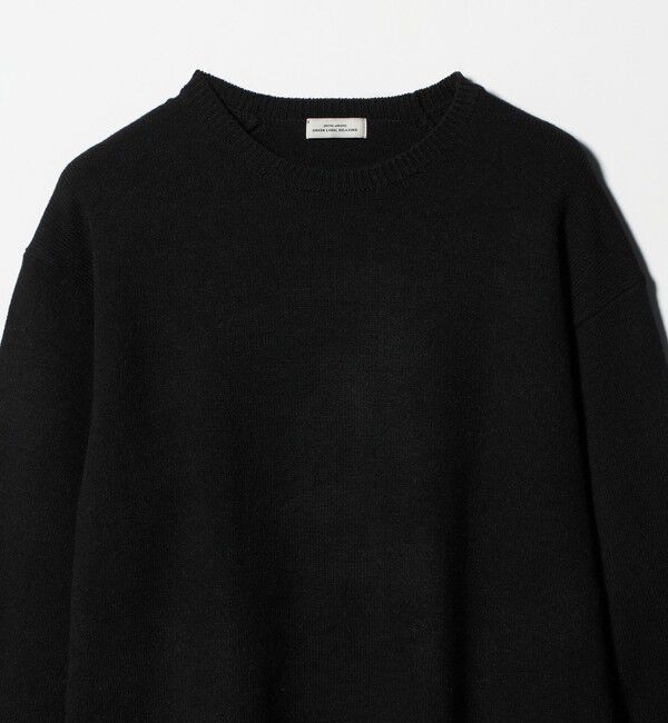 UNITED ARROWS green label relaxing「【WEB限定】＜at ease＞サイド スリット プルオーバー ニット ウォッシャブル」|ニット・セーター|