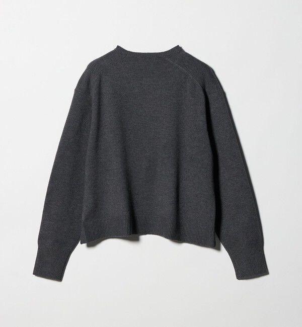 UNITED ARROWS green label relaxing「【WEB限定】＜at ease＞サイド スリット プルオーバー ニット ウォッシャブル」|ニット・セーター|