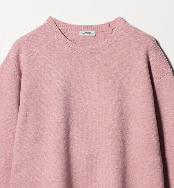 UNITED ARROWS green label relaxing「【WEB限定】＜at ease＞サイド スリット プルオーバー ニット ウォッシャブル」|ニット・セーター|