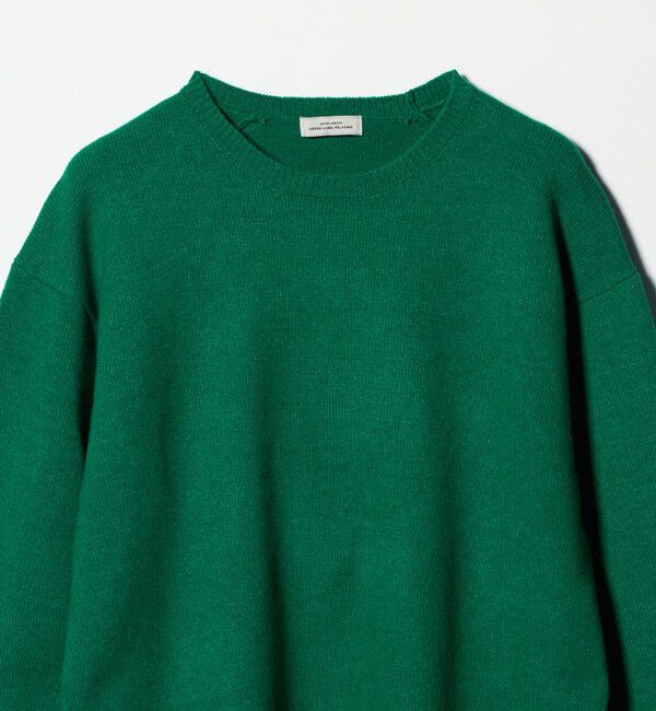 UNITED ARROWS green label relaxing「【WEB限定】＜at ease＞サイド スリット プルオーバー ニット ウォッシャブル」|ニット・セーター|