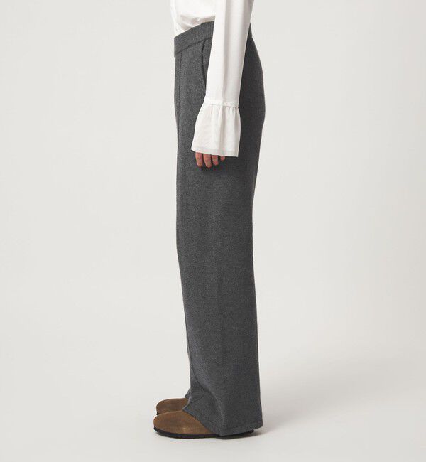 UNITED ARROWS green label relaxing「【WEB限定】＜at ease＞ニット パンツ ウォッシャブル」|その他|