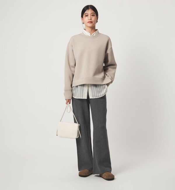 UNITED ARROWS green label relaxing「【WEB限定】＜at ease＞ニット パンツ ウォッシャブル」|その他|