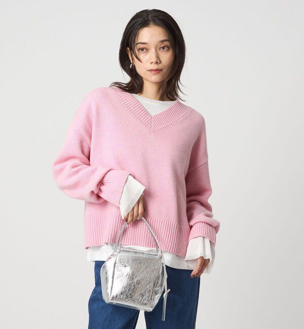 UNITED ARROWS green label relaxing「ソデ チュール プルオーバー」|Tシャツ・カットソー|