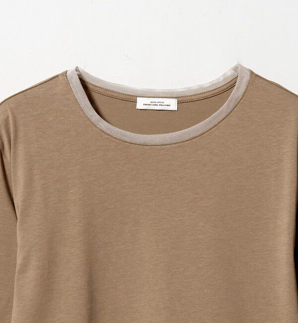 UNITED ARROWS green label relaxing「ソデ チュール プルオーバー」|Tシャツ・カットソー|