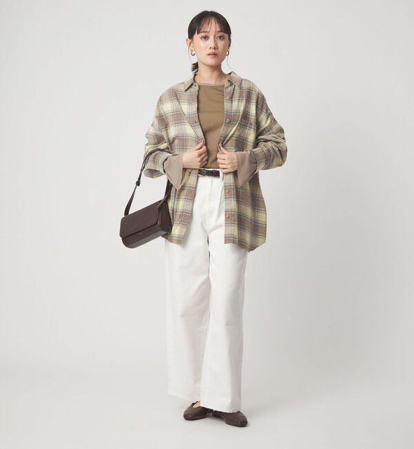 UNITED ARROWS green label relaxing「ソデ チュール プルオーバー」|Tシャツ・カットソー|