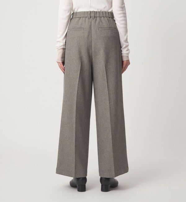 UNITED ARROWS green label relaxing「メランジ ツイル ワイド パンツ マシンウォッシャブル」|その他|