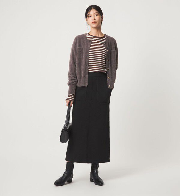 UNITED ARROWS green label relaxing「【WEB限定】＜at ease＞ニット タイト スカート ウォッシャブル」|タイト|