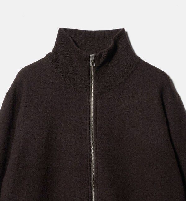 UNITED ARROWS green label relaxing「ミルドウール ジップ カーディガン」|カーディガン|