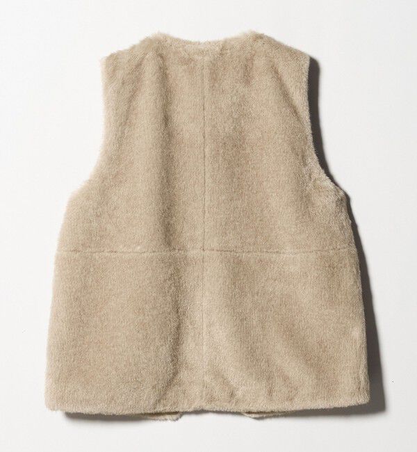 UNITED ARROWS green label relaxing「フェイクファー ベスト」|ベスト・ジレ|