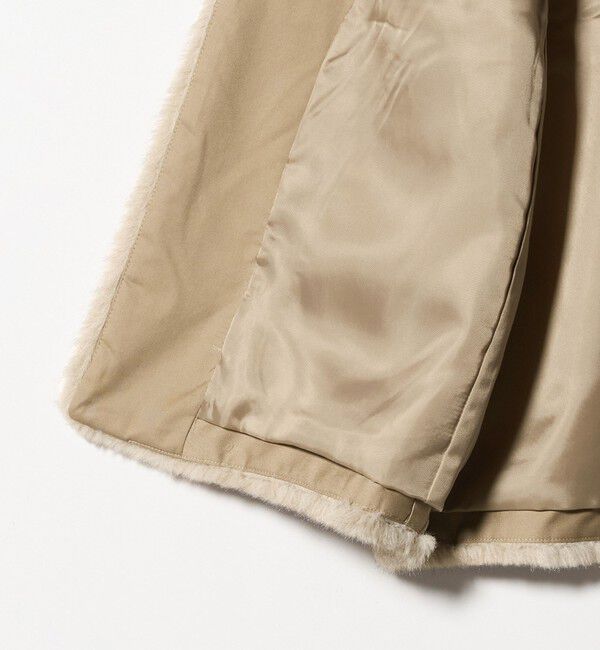 UNITED ARROWS green label relaxing「フェイクファー ベスト」|ベスト・ジレ|