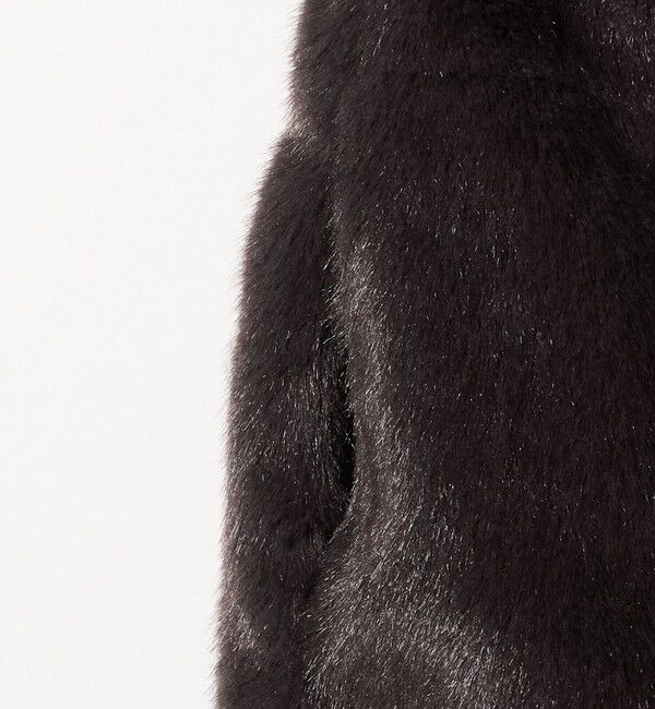 UNITED ARROWS green label relaxing「フェイクファー ベスト」|ベスト・ジレ|