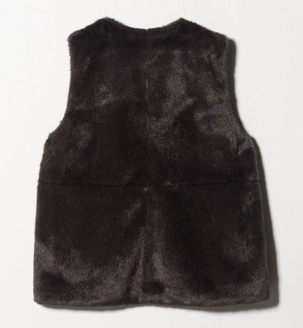 UNITED ARROWS green label relaxing「フェイクファー ベスト」|ベスト・ジレ|