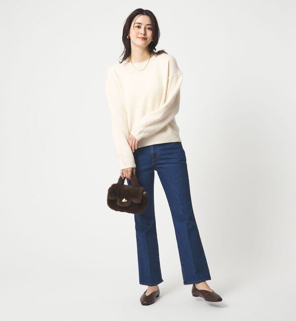 UNITED ARROWS green label relaxing「スパンコール ニット プルオーバー ウォッシャブル」|ニット・セーター|