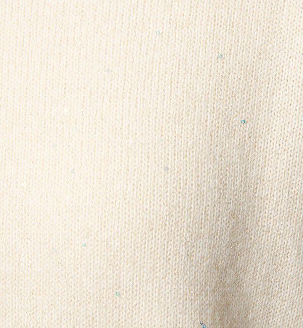 UNITED ARROWS green label relaxing「スパンコール ニット プルオーバー ウォッシャブル」|ニット・セーター|