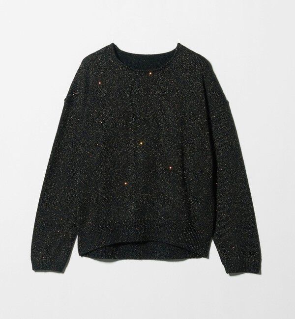 UNITED ARROWS green label relaxing「スパンコール ニット プルオーバー ウォッシャブル」|ニット・セーター|