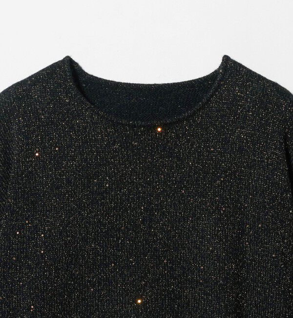 UNITED ARROWS green label relaxing「スパンコール ニット プルオーバー ウォッシャブル」|ニット・セーター|