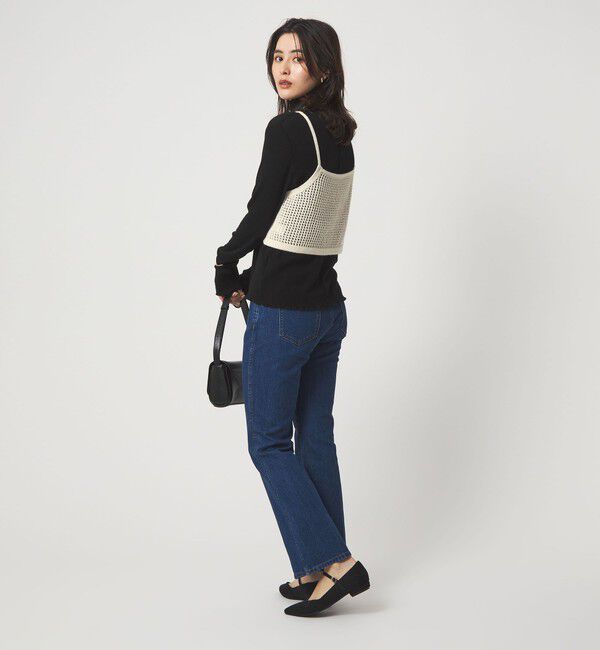 UNITED ARROWS green label relaxing「スパンコール ニット 2WAY キャミソール ウォッシャブル」|ベスト・ジレ|