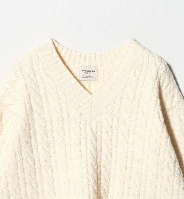 UNITED ARROWS green label relaxing「ゴールバーン Vネック ニット プルオーバー」|ニット・セーター|