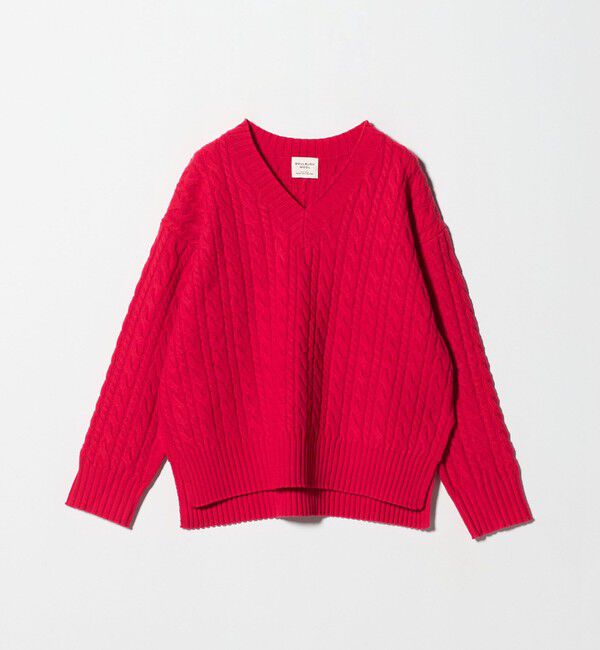 UNITED ARROWS green label relaxing「ゴールバーン Vネック ニット プルオーバー」|ニット・セーター|