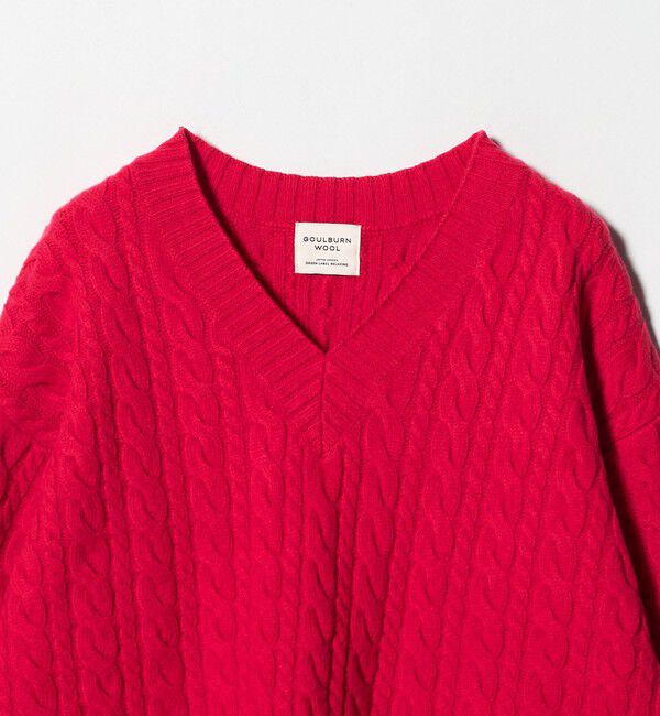 UNITED ARROWS green label relaxing「ゴールバーン Vネック ニット プルオーバー」|ニット・セーター|