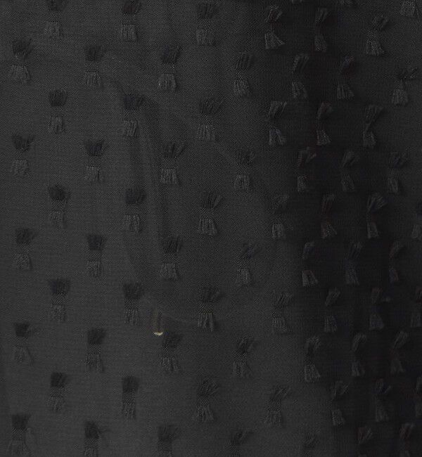 UNITED ARROWS green label relaxing「プチ リボンモチーフ ジャガード ブラウス」|シャツ・ブラウス|