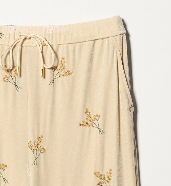 UNITED ARROWS green label relaxing「ベロア シシュウ パンツ」|その他|