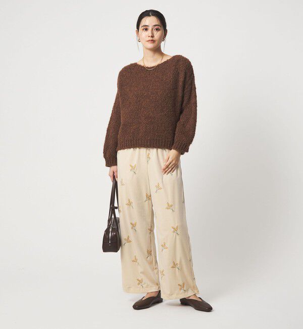 UNITED ARROWS green label relaxing「ベロア シシュウ パンツ」|その他|