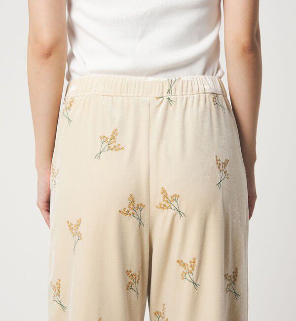UNITED ARROWS green label relaxing「ベロア シシュウ パンツ」|その他|