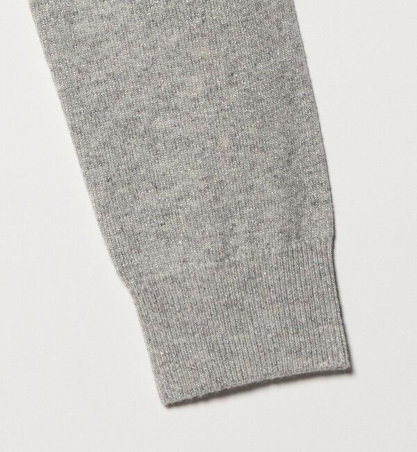 UNITED ARROWS green label relaxing「ペプラム クルミボタン ニット カーディガン」|カーディガン|