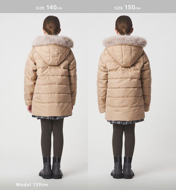 UNITED ARROWS green label relaxing「GIRLSダウンコート / キッズ 140cm-160cm」|ダウン|