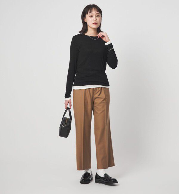 UNITED ARROWS green label relaxing「ベアテン フェイクレイヤード クルーネック プルオーバー」|Tシャツ・カットソー|