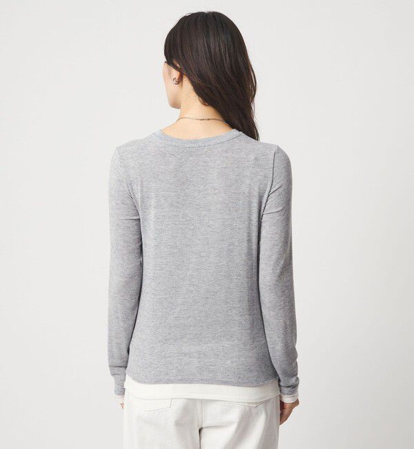 UNITED ARROWS green label relaxing「ベアテン フェイクレイヤード クルーネック プルオーバー」|Tシャツ・カットソー|