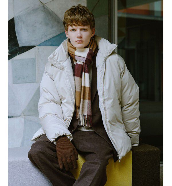 UNITED ARROWS green label relaxing「DICROS スタンド ダウン ブルゾン -撥水-」|ダウン|