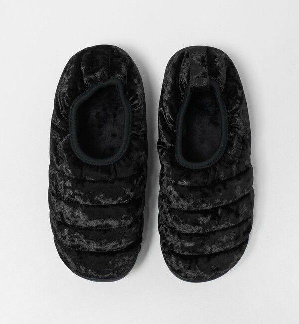 UNITED ARROWS green label relaxing「＜SUBU＞DOTS VAMP VELVET BLACK サンダル」|サンダル|