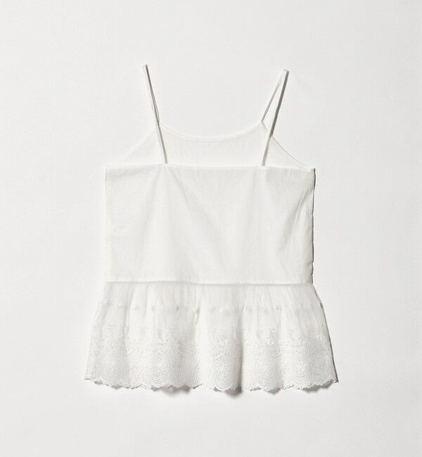 UNITED ARROWS green label relaxing「ニット &times; レース キャミソール プルオーバー セット」|ニット・セーター|