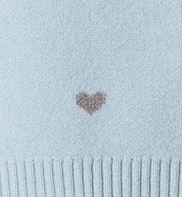 UNITED ARROWS green label relaxing「ハートジャガード プルオーバー / キッズ  100cm-160cm」|ニット・セーター|