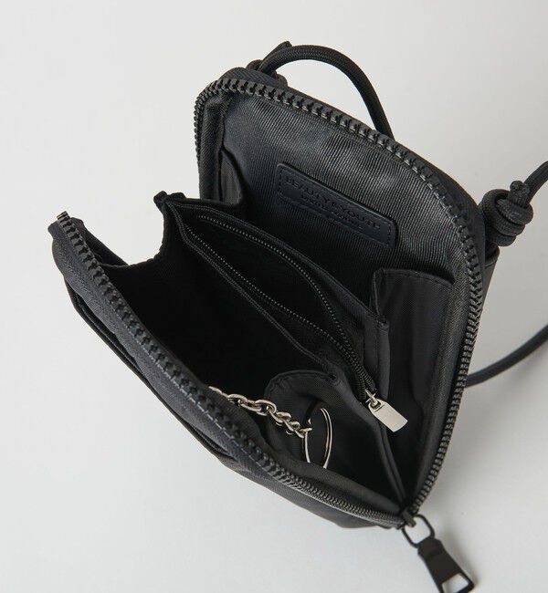 BEAUTY&YOUTH UNITED ARROWS「ポリエステル ジップスリム ウォレットショルダー」|ポーチ|