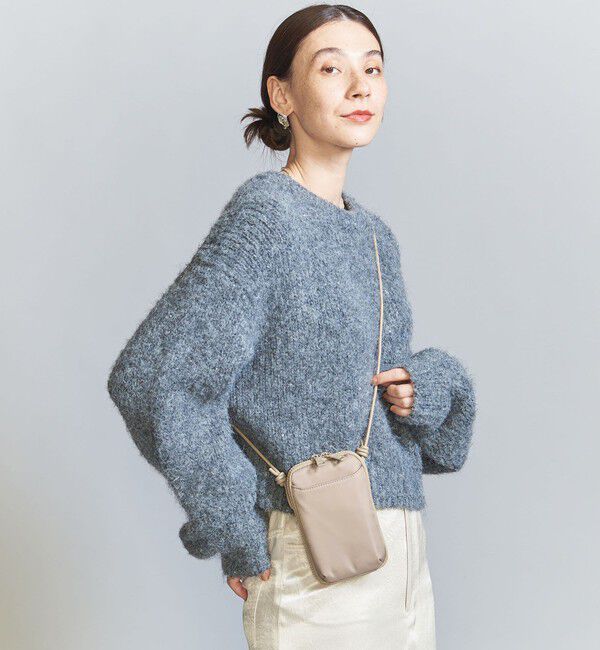 BEAUTY&YOUTH UNITED ARROWS「ポリエステル ジップスリム ウォレットショルダー」|ポーチ|